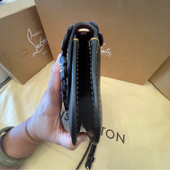 Coach Wristlet or Crossbody Wallet with unbranded Bronze Chain ๐ Clearance - Picture 3 of 15